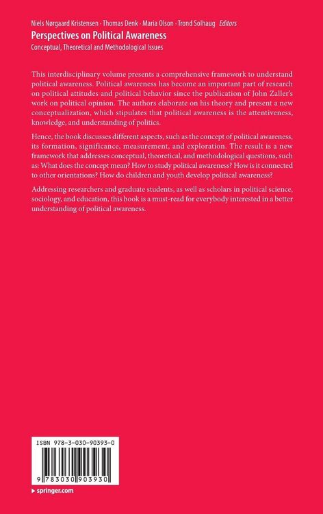 Produktbild: Perspectives on Political Awareness