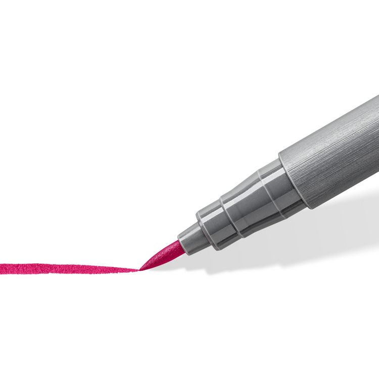 Produktbild: STAEDTLER Schreib- und Zeichbedarf pigment brush Fasermaler Pinselspitze, Blues&Violets, 6er Set