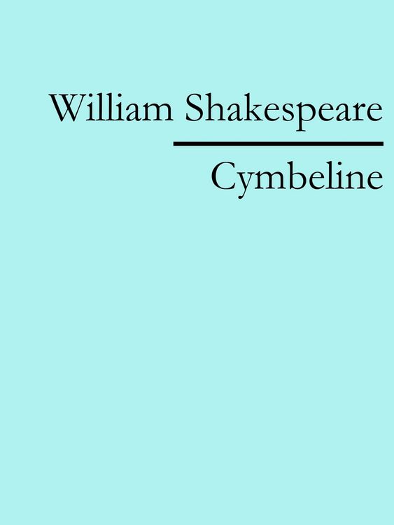 Produktbild: Cymbeline