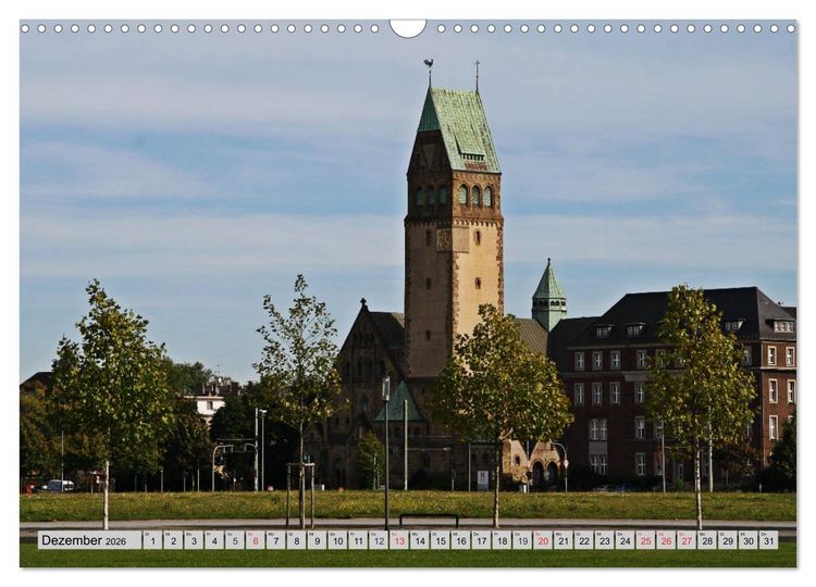 Produktbild: Duisburg. Moderne und Klassische Ansichten. (Wandkalender 2026 DIN A3 quer), CALVENDO Monatskalender