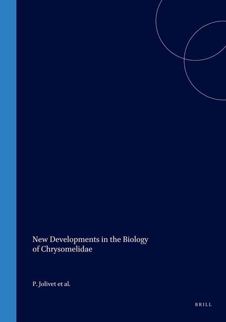 Produktbild: New Developments in the Biology of Chrysomelidae