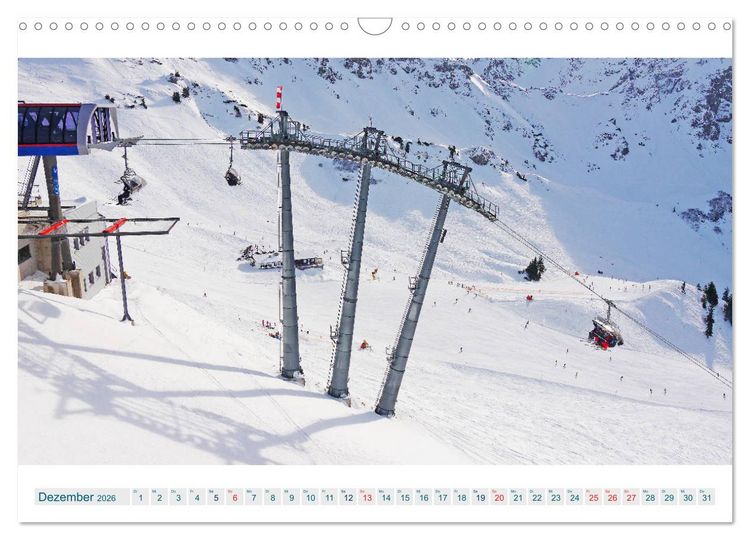 Produktbild: Oberstdorf. Atemberaubende Ansichten aus den Allg&auml;uer Alpen (Wandkalender 2026 DIN A3 quer), CALVENDO Monatskalender