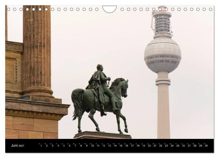 Produktbild: Berlin zwischen Klassizismus und Moderne 2027 (Wandkalender 2027 DIN A4 quer), CALVENDO Monatskalender