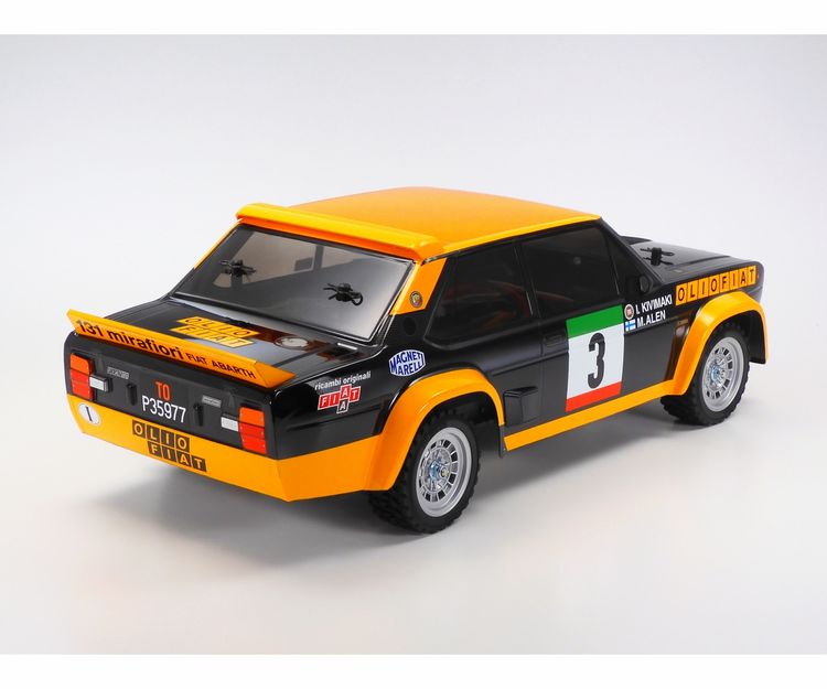 Produktbild: Tamiya Fiat 131 Abarth Olio 1:10 RC Modellauto Elektro Rally Allradantrieb (4WD) Bausatz