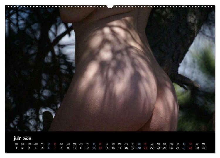 Produktbild: Femme et Nature (Calendrier mural 2026 DIN A2 vertical) calendrier de bureau
