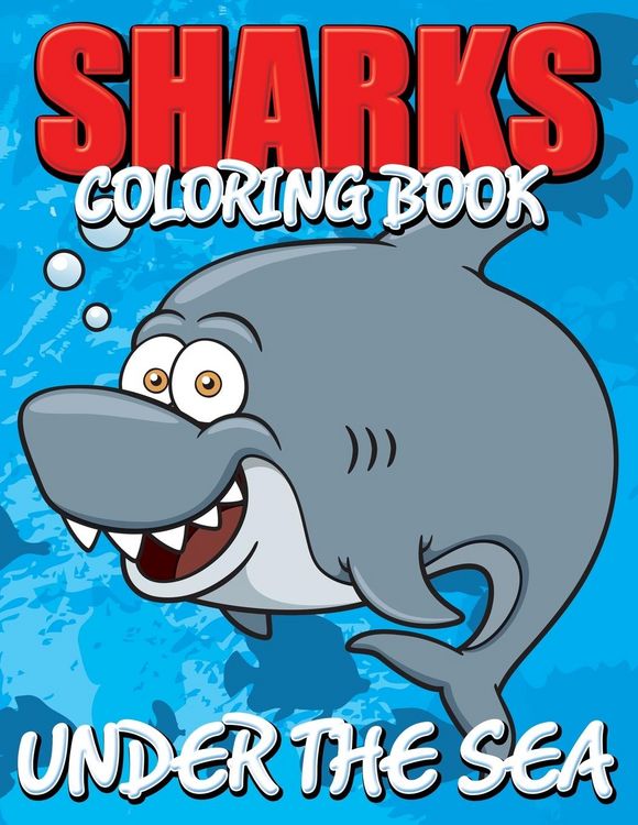 Produktbild: Sharks Coloring Book (Under the Sea)