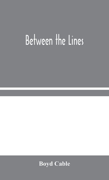 Produktbild: Between The Lines