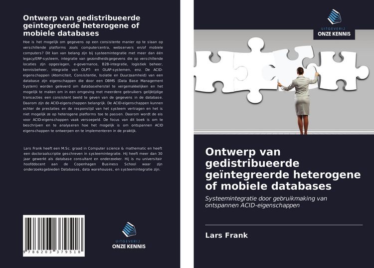 Produktbild: Ontwerp van gedistribueerde ge&iuml;ntegreerde heterogene of mobiele databases