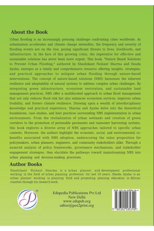 Produktbild: Nature Based Solutions to Prevent Urban Flooding