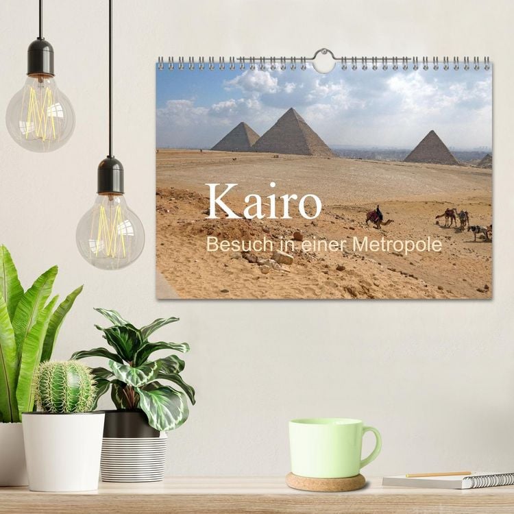 Produktbild: Kairo - Besuch in einer Metropole (Wandkalender 2026 DIN A4 quer), CALVENDO Monatskalender