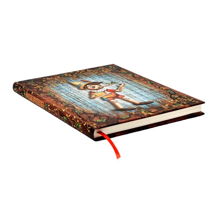 Produktbild: Notizbuch Carlo Collodi, Pinocchio Ultra Liniert