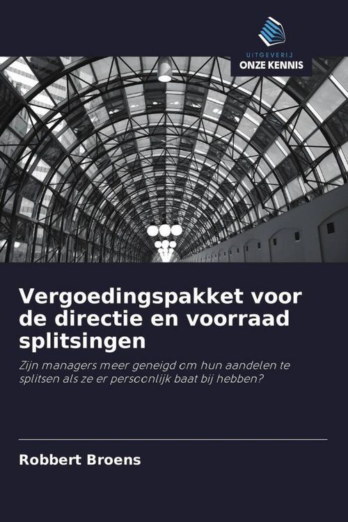 Produktbild: Vergoedingspakket voor de directie en voorraad splitsingen