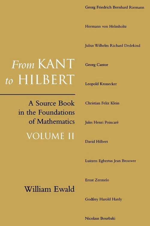 Produktbild: From Kant to Hilbert Volume 2