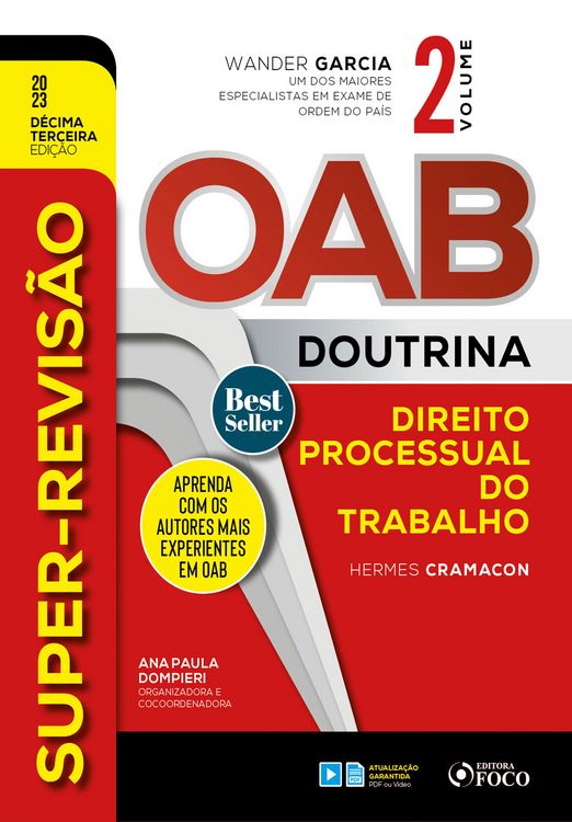Produktbild: Super-Revis&atilde;o OAB Doutrina - Direito Processual do Trabalho