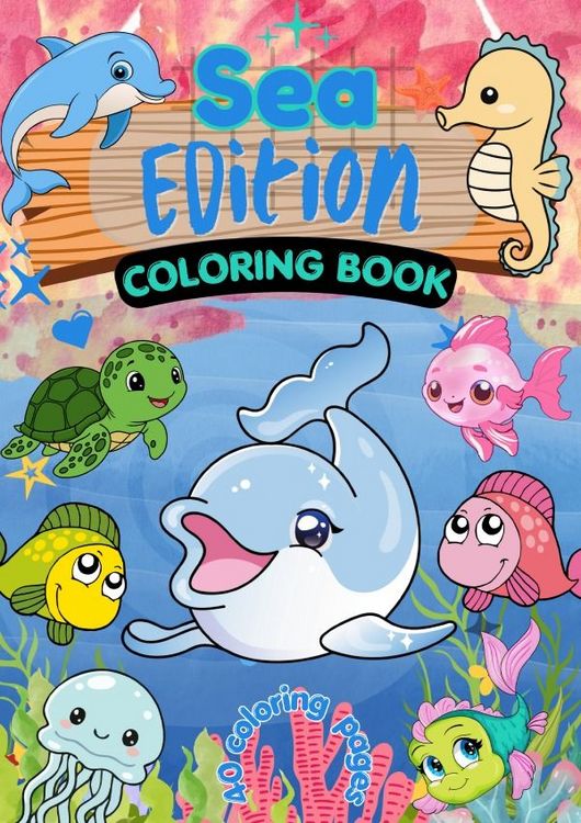 Produktbild: Sea Edition - Coloring Book