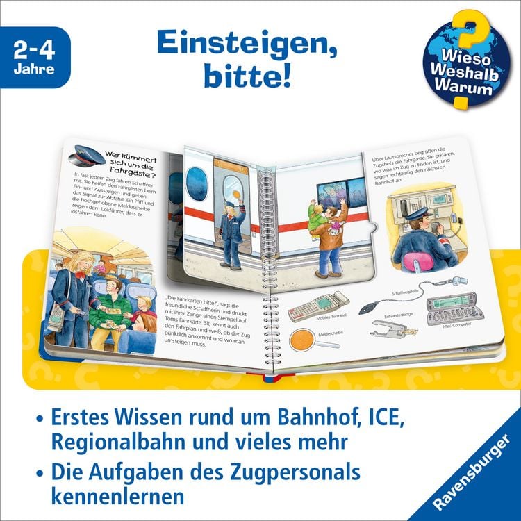 Produktbild: Wieso? Weshalb? Warum? junior, Band 9 - Die Eisenbahn