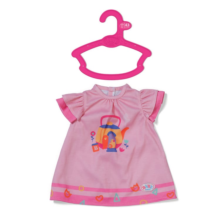 Produktbild: Zapf Creation BABY born Puppenkleidung Kleid Teezeit rosa 43cm