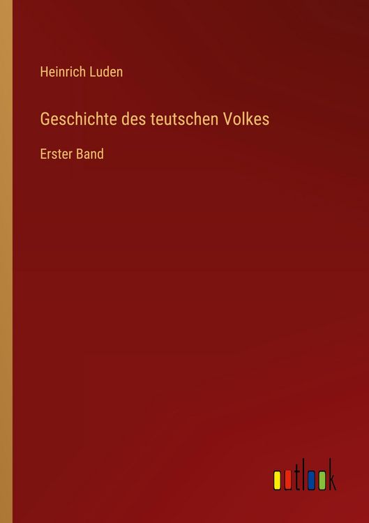 Produktbild: Geschichte des teutschen Volkes