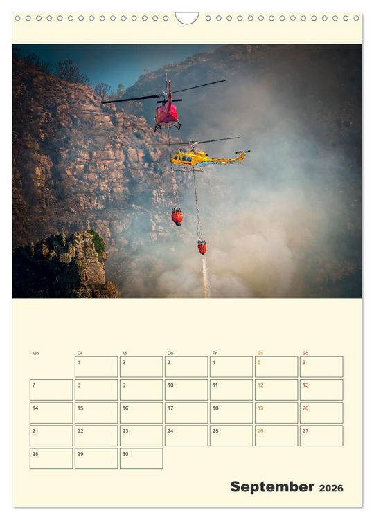 Produktbild: Feuerwehr - der Kalender (Wandkalender 2026 DIN A3 hoch), CALVENDO Monatskalender
