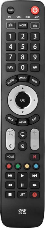 Produktbild: One For All URC 7145 Universal Fernbedienung Schwarz