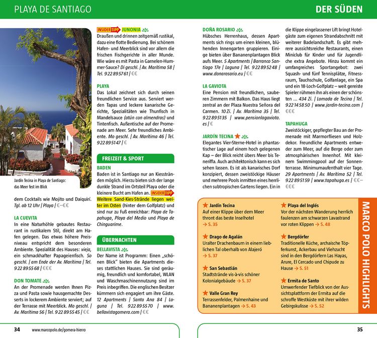 Produktbild: MARCO POLO Reisef&uuml;hrer La Gomera, El Hierro