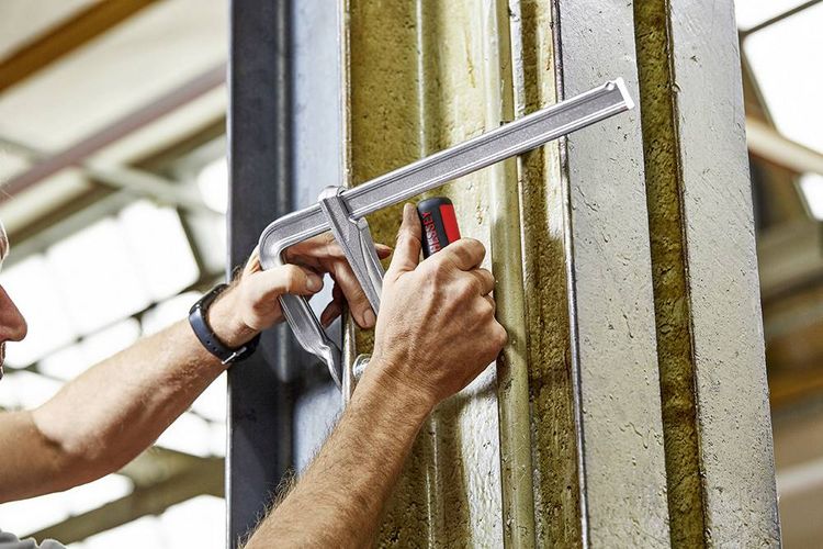 Produktbild: Bessey Ganzstahl-Schraubzwinge GZ25KG Spann-Weite (max.): 250mm Ausladungs-Ma&szlig;e:120mm