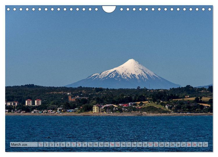 Produktbild: Southern Chile (Wall Calendar 2026 DIN A4 landscape), CALVENDO 12 Month Wall Calendar