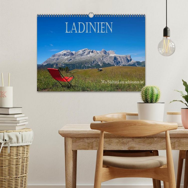 Produktbild: Ladinien - Wo S&uuml;dtirol am sch&ouml;nsten ist (Wandkalender 2026 DIN A3 quer), CALVENDO Monatskalender