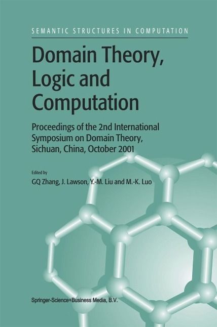 Produktbild: Domain Theory, Logic and Computation