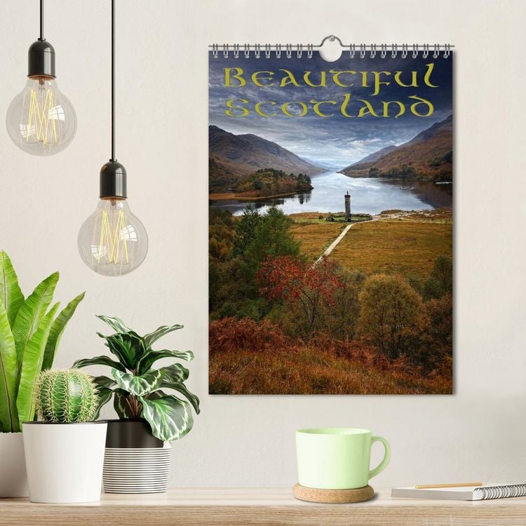 Produktbild: Beautiful Scotland / UK-Version (Wall Calendar 2026 DIN A4 portrait), CALVENDO 12 Month Wall Calendar