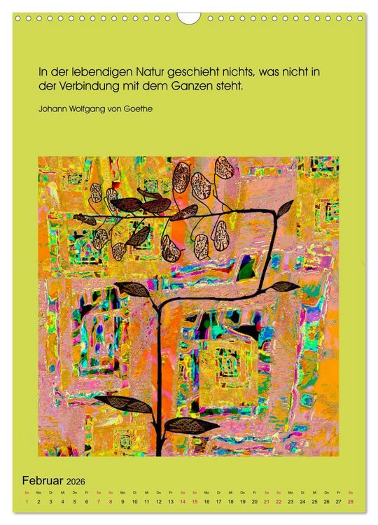 Produktbild: NaturVisionen (Wandkalender 2026 DIN A3 hoch), CALVENDO Monatskalender