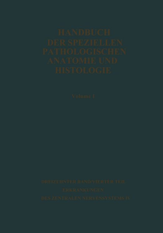 Produktbild: Handbuch der speziellen pathologischen Anatomie und Histologie