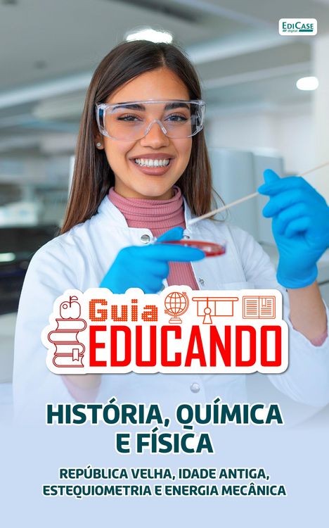 Produktbild: Guia Educando - Hist&oacute;ria, Qu&iacute;mica e F&iacute;sica