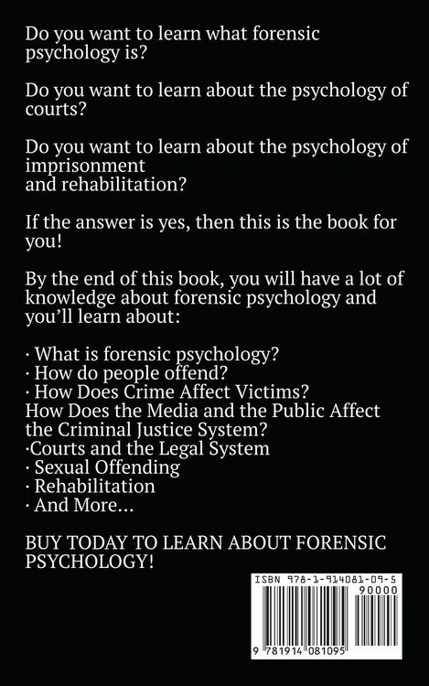 Produktbild: Forensic Psychology