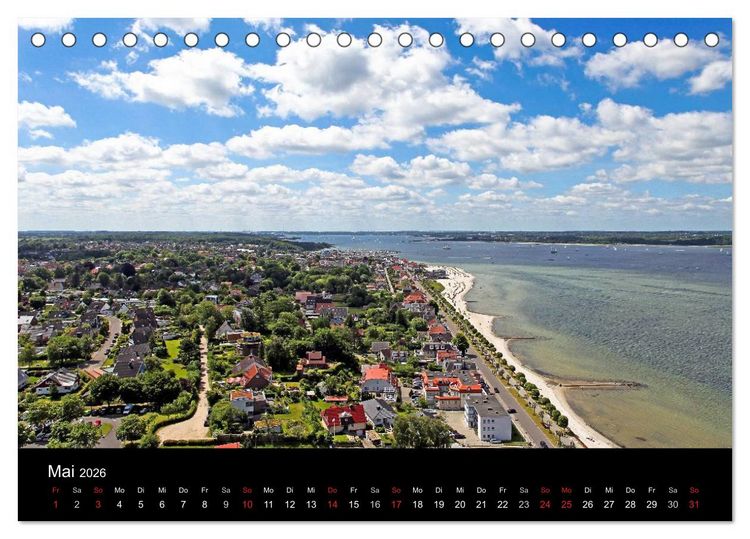 Produktbild: Malerische Kieler F&ouml;rde (Tischkalender 2026 DIN A5 quer), CALVENDO Monatskalender