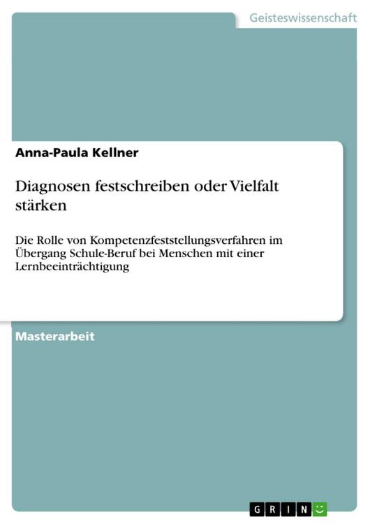 Produktbild: Diagnosen festschreiben oder Vielfalt st&auml;rken