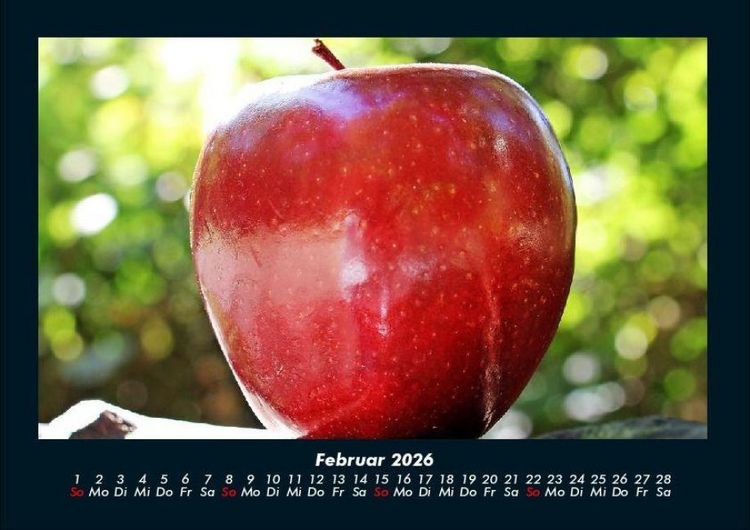 Produktbild: Obstkalender 2026 Fotokalender DIN A4