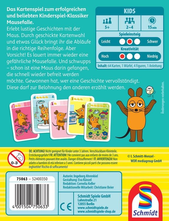 Produktbild: Die Maus, Raus aus der Mausefalle (d)