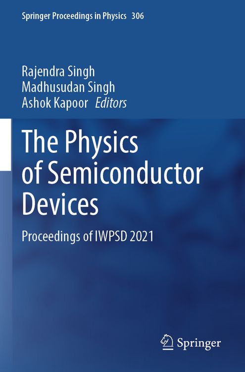 Produktbild: The Physics of Semiconductor Devices