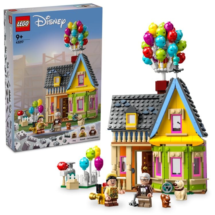 Produktbild: LEGO | Disney and Pixar Carls Haus aus &bdquo;Oben&ldquo;, baubares Spielzeug 43217