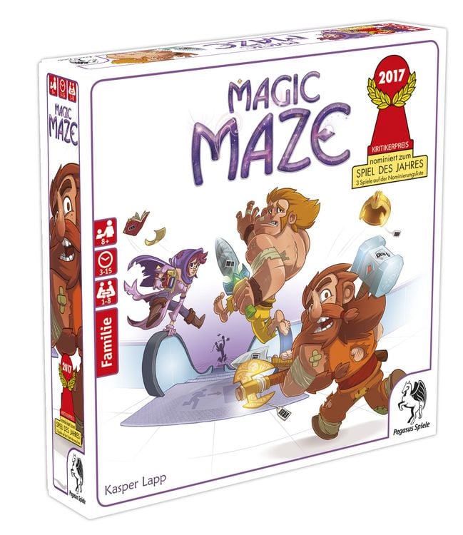 Produktbild: Magic Maze, nominiert zum Spiel des Jahres 2017