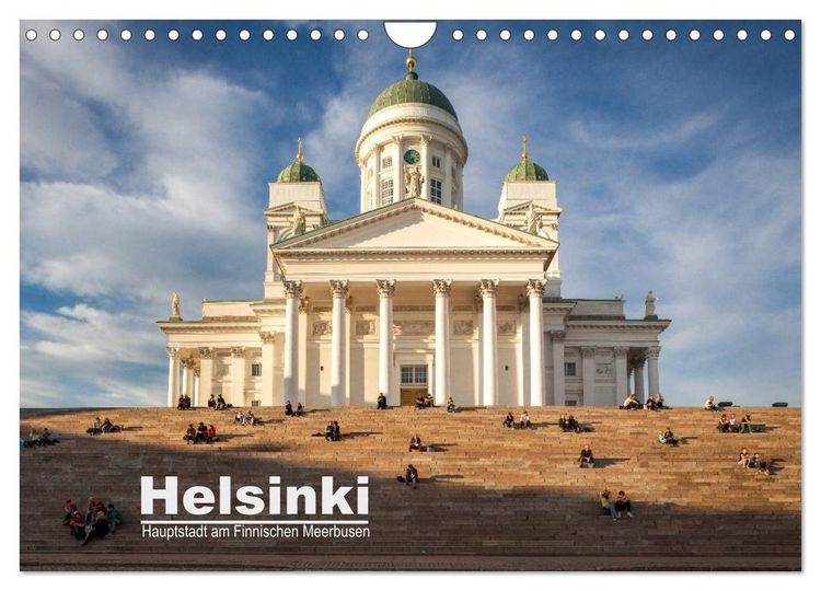 Produktbild: Helsinki - Hauptstadt am Finnischen Meerbusen (Wandkalender 2026 DIN A4 quer), CALVENDO Monatskalender