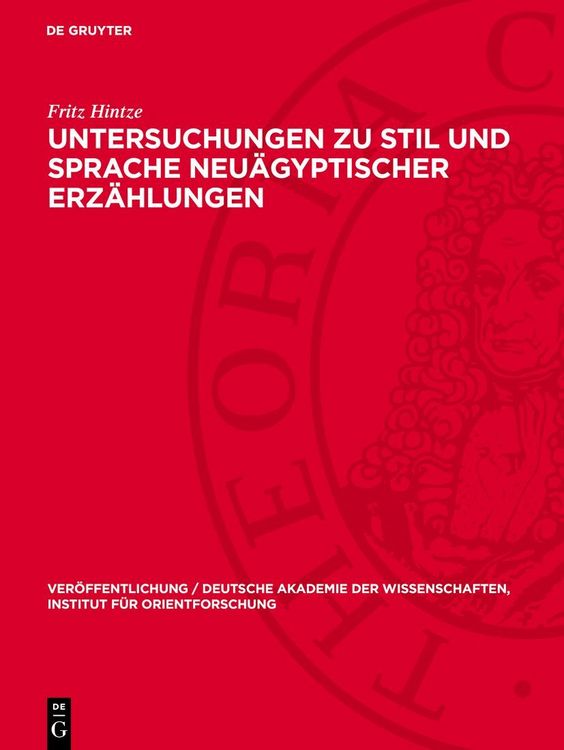 Produktbild: Untersuchungen zu Stil und Sprache neu&auml;gyptischer Erz&auml;hlungen