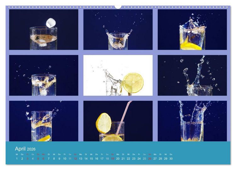 Produktbild: Food (hochwertiger Premium Wandkalender 2026 DIN A2 quer), Kunstdruck in Hochglanz