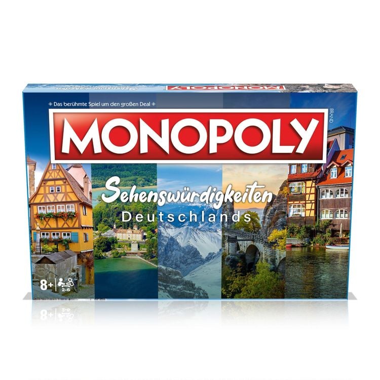 Produktbild: Monopoly die sch&ouml;nsten Sehensw&uuml;rdigkeiten Deutschlands