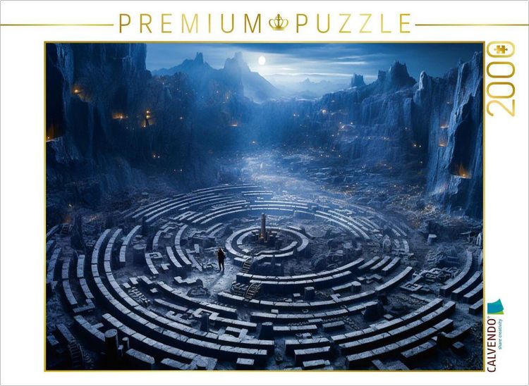 Produktbild: CALVENDO Puzzle Verwirrungspfad | 2000 Teile Lege-Gr&ouml;&szlig;e 90x67cm Foto-Puzzle f&uuml;r gl&uuml;ckliche Stunden