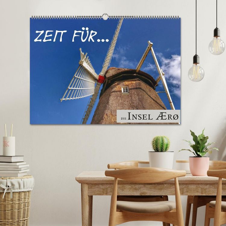 Produktbild: Zeit f&uuml;r... die Insel &AElig;r&oslash; (Wandkalender 2026 DIN A2 quer), CALVENDO Monatskalender