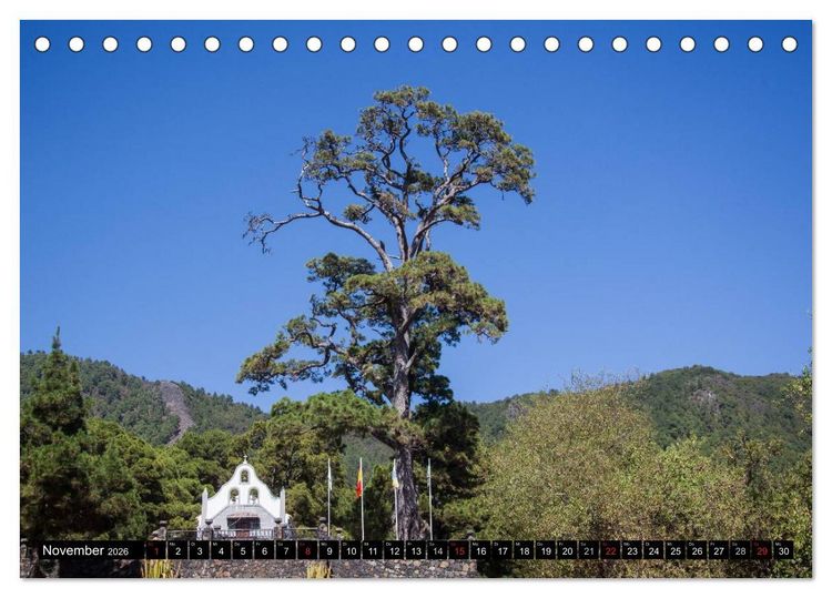 Produktbild: Faszinierendes La Palma (Tischkalender 2026 DIN A5 quer), CALVENDO Monatskalender