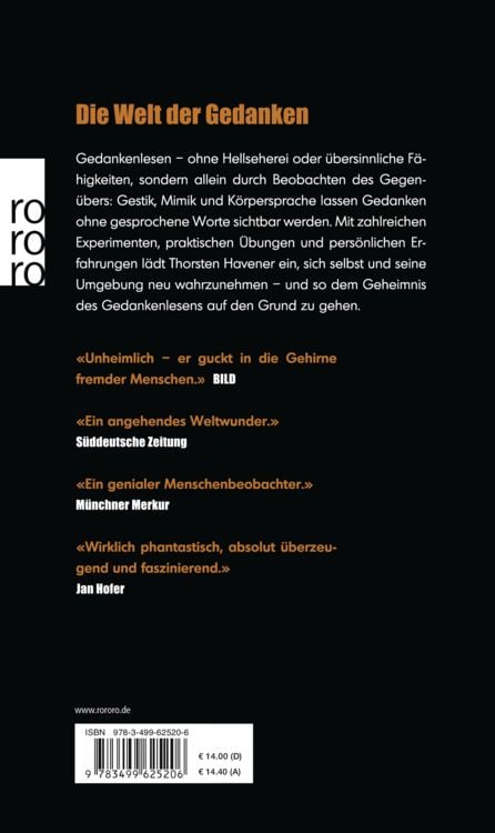 Produktbild: Ich wei&szlig;, was du denkst