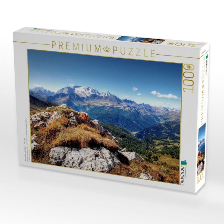 Produktbild: CALVENDO Puzzle Marmolda - Alta Badia - 3343 Hm | 1000 Teile Lege-Gr&ouml;&szlig;e 64x48cm Foto-Puzzle f&uuml;r gl&uuml;ckliche Stunden